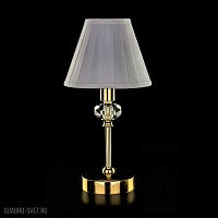 Настольная лампа с хрусталем ArtGlass DIAMOND 01-TL-PB-LSW