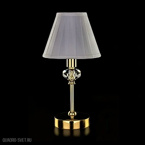 Настольная лампа с хрусталем ArtGlass DIAMOND 01-TL-PB-LSW