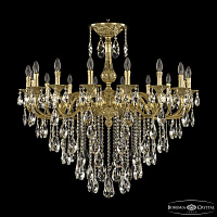 Большая хрустальная люстра Bohemia Ivele Crystal Verona 72101/16/360 B G