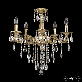Подвесная хрустальная люстра Bohemia Ivele Crystal 73102/5/175 B G