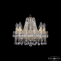 Хрустальная подвесная люстра Bohemia IVELE Crystal 1413/12/141/G