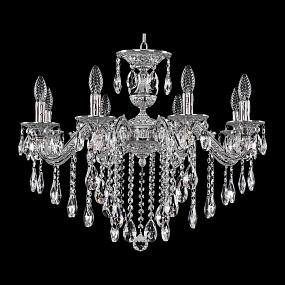 Подвесная хрустальная люстра Bohemia Ivele Crystal Florence 71202/8/210 B NW