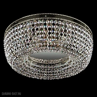 Хрустальная потолочная люстра ArtGlass SOFIA DIA 450 NICKEL CE