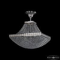 Хрустальная подвесная люстра Bohemia IVELE Crystal 19322/H1/35IV Ni
