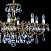 Люстра подвесная ARTGLASS CR 0011-08-20 BRASS ANTIQUE CE