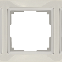 Рамка на 5 постов (слоновая кость, basic) Werkel WL03-Frame-05