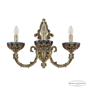 Бра Bohemia Ivele Crystal Florence 7109B15/3/210 GB P Amber-Blue/H-1I