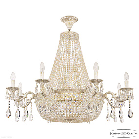 Большая хрустальная люстра Bohemia IVELE Crystal AL2211H201/8/100OL WMG