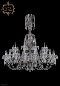 Большая хрустальная люстра Bohemia Art Classic 11.24.20+10.400.XL-127.Cr.V0300