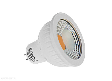 Светодиодная лампа 6W, MR16 220V, GU5,3, 3000K, 540 Lm Donolux DL18262/3000 6W GU5.3