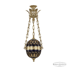 Подвесной светильник Bohemia Ivele Crystal 71000P/20 G Amber-Blue/H-1I Y8