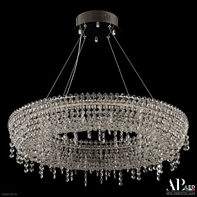 Хрустальная подвесная светодиодная люстра APL LED Sicilia SH502.0.60.B.Ni.4000