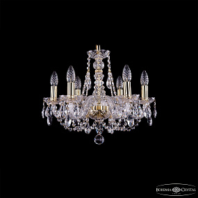 Хрустальная подвесная люстра Bohemia IVELE Crystal 1406/6/160/G