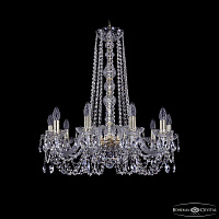 Хрустальная подвесная люстра Bohemia IVELE Crystal 1402/10/240/h-73 G