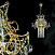 Люстра подвесная ARTGLASS KLEOPATRA FULL CUT