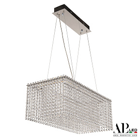 Хрустальная подвесная светодиодная люстра APL LED Sicilia SH05.57.A.Ni.4000