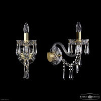 Бра с хрусталем Bohemia IVELE Crystal 1403B/1/195/XL G