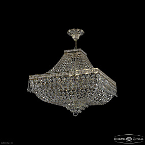 Хрустальная подвесная люстра Bohemia IVELE Crystal 19272/H1/45IV GW