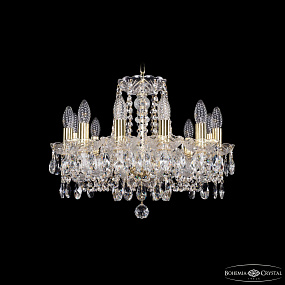 Хрустальная подвесная люстра Bohemia IVELE Crystal 1402/12/160/G