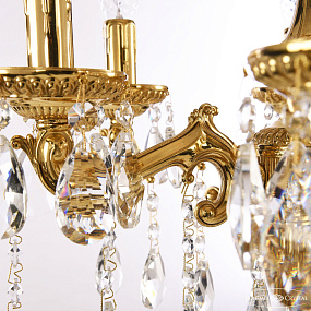 Подвесная хрустальная люстра Bohemia Ivele Crystal 75102/6/125 A G