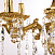 Подвесная хрустальная люстра Bohemia Ivele Crystal 75102/6/125 A G