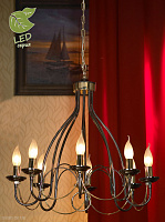 Люстра подвесная Lussole Loft TODI GRLSA-4613-08