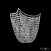 Бра с хрусталем Bohemia IVELE Crystal 77071B/34 Ni