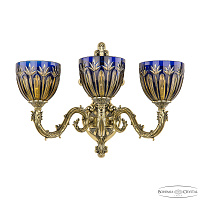 Бра Bohemia Ivele Crystal Florence 7101B15/3/210 GB P1 U Amber-Blue/H-1I