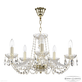 Хрустальная подвесная люстра Bohemia IVELE Crystal 119/5/200 G