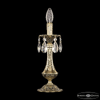 Настольная лампа с хрусталем Bohemia Ivele Crystal Verona 72100L/1-31 GB