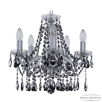 Хрустальная подвесная люстра Bohemia IVELE Crystal 1413/5/141 Ni R781