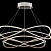Подвесная светодиодная люстра Maytoni Weave MOD062PL-L103CH3K