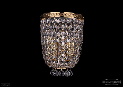 Бра хрустальное Bohemia IVELE Crystal 1928/2S/G