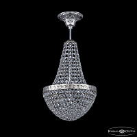Хрустальная подвесная люстра Bohemia IVELE Crystal 19321/H2/25IV Ni