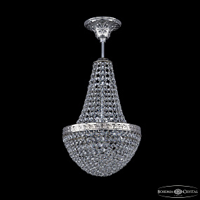 Хрустальная подвесная люстра Bohemia IVELE Crystal 19321/H2/25IV Ni
