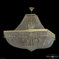 Большая хрустальная люстра Bohemia IVELE Crystal 19272/H1/100IV G
