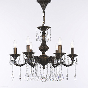 Хрустальная подвесная люстра Bohemia IVELE Crystal AL78101/6/175 A PD