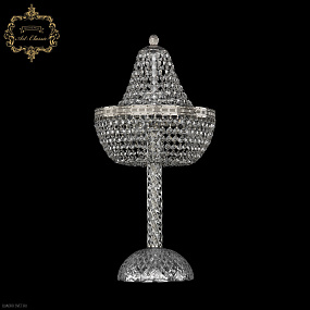 Хрустальная настольная лампа Bohemia Art Classic 22.051L4.H.25SP.Ni
