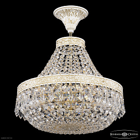 Подвесная хрустальная люстра Bohemia IVELE Crystal AL19011/H1/35OL WMG