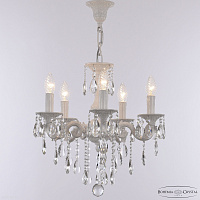 Хрустальная подвесная люстра Bohemia IVELE Crystal Florence 71101/5/125 B WG