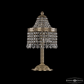 Хрустальная настольная лампа Bohemia IVELE Crystal 19201L6/H/20IV Pa Drops