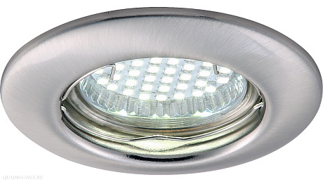 Встраиваемый точечный светильник Arte Lamp PRAKTISCH A1203PL-1SS