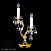 Настольная лампа ARTGLASS MARIA TEREZIA 23