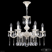 Хрустальная подвесная люстра Bohemia IVELE Crystal AL78101/6/175 A WMG