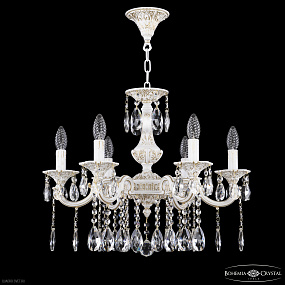 Хрустальная подвесная люстра Bohemia IVELE Crystal AL78101/6/175 A WMG