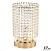 Хрустальная настольная лампа APL LED Sicilia SH500.L3.17-26.A.Gd.E14