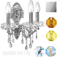 Бра (crystal AB, Topaz, lt topaz) Donolux Divo A3.120/1AB/7/10