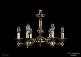 Литая подвесная люстра с хрусталем Bohemia IVELE Crystal 1710/6/160/GB