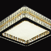 Хрустальная потолочная светодиодная люстра Lumina Deco Vesuvio DDС 6650-600