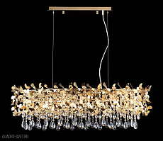 Подвесная хрустальная люстра Crystal Lux ROMEO SP8 GOLD L1000